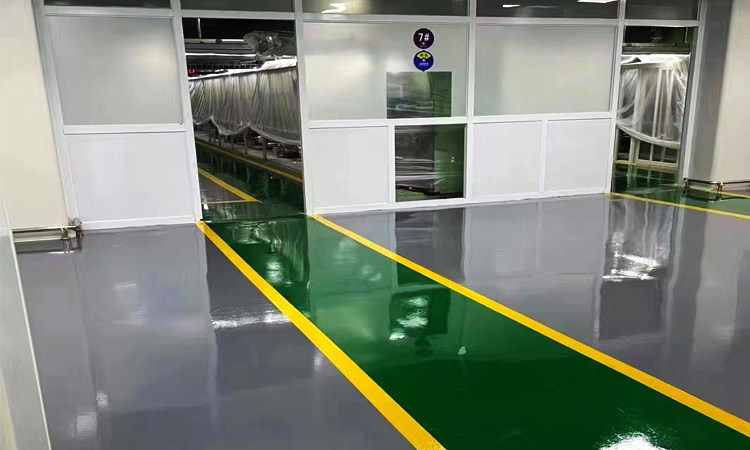 環(huán)保地坪漆直接打在水泥地上可以嗎？